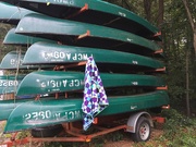 17th Sep 2020 - camp canoes