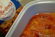 23rd Sep 2020 - fruit cobbler: Victoria plums, nectarines and apples