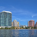 West Palm Beach partial skyline by danette