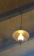 28th Sep 2020 - Sloped ceiling and lamp...