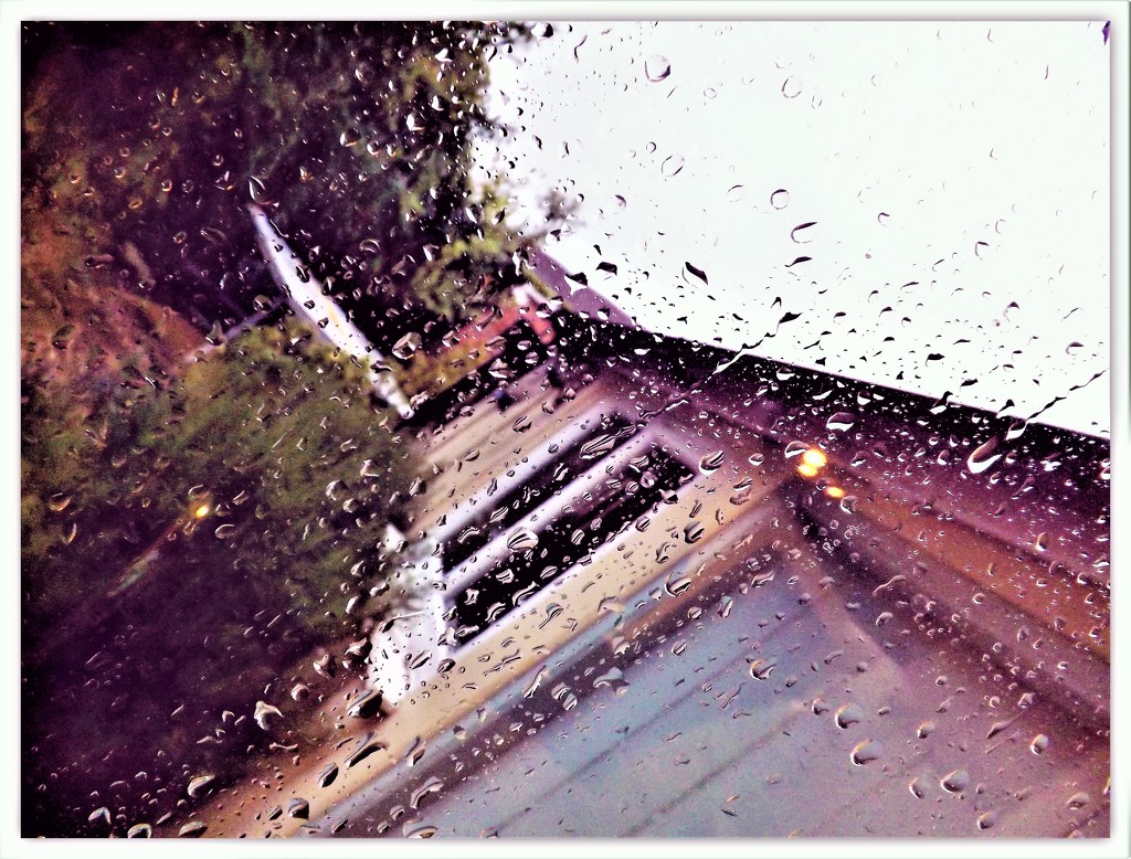 Raindrops keep falling... by ajisaac