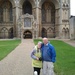 Outside Peterborough Cathedral  by foxes37
