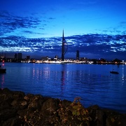 1st Oct 2020 - Portsmouth from across the water
