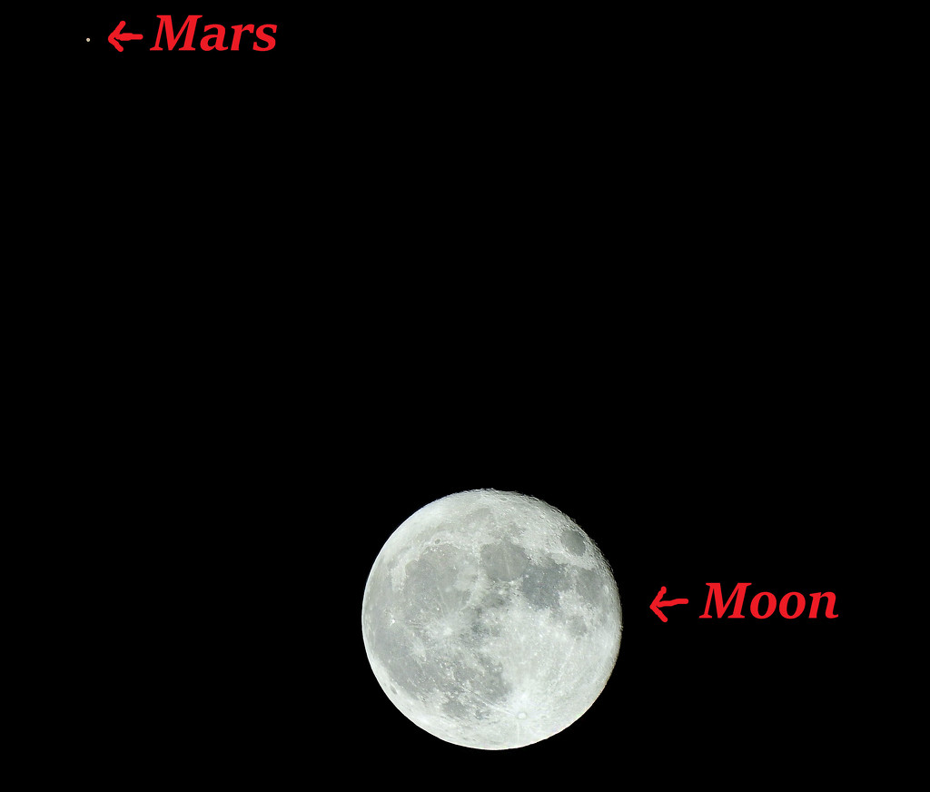 Moon and Mars by homeschoolmom