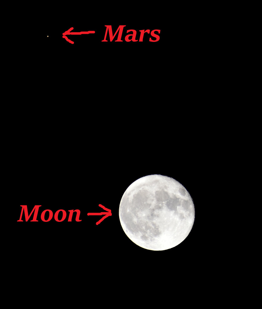 Mars and the Moon by homeschoolmom