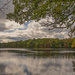 Framing Fox Lake in Fall by taffy