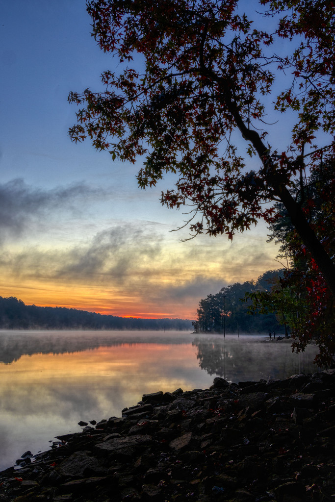Clark Creek Sunrise by kvphoto