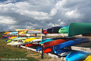 5th Oct 2020 - Kayaks and Clouds