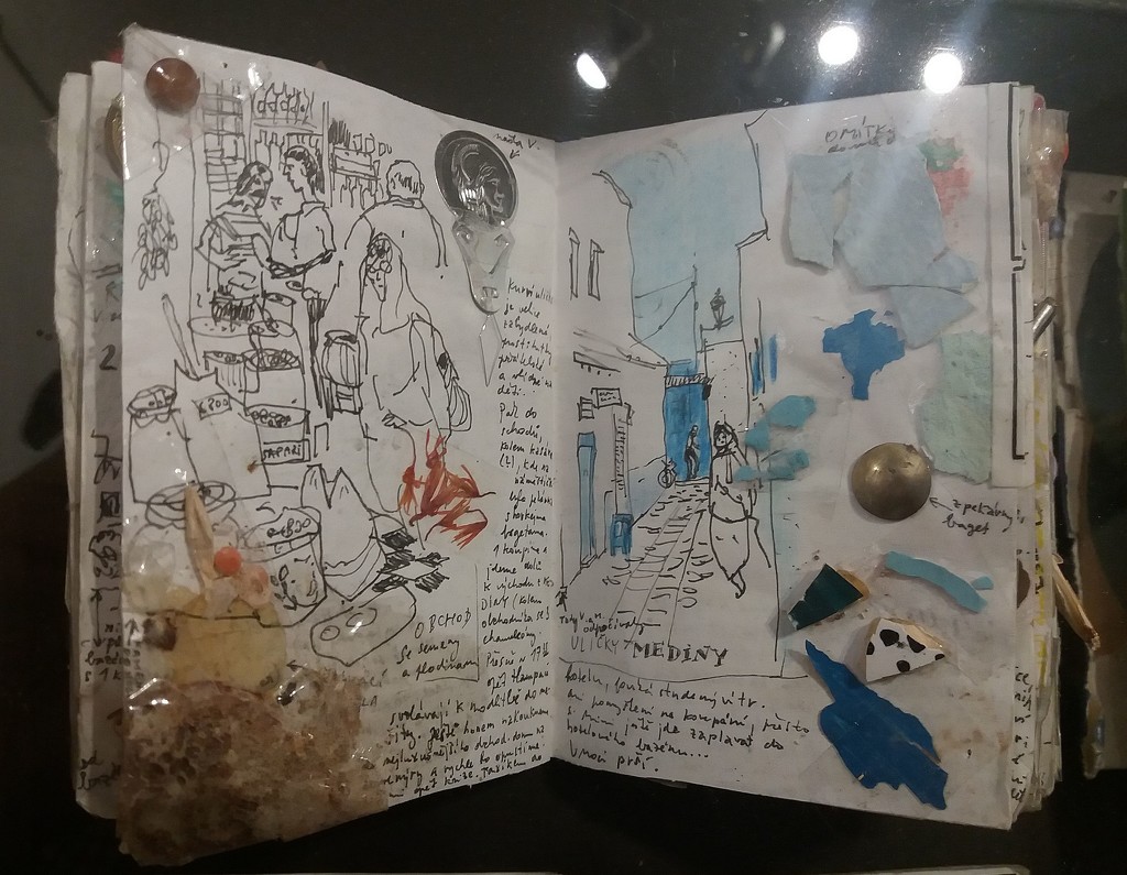 A travel journal (not mine but I like it). by kclaire