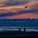 Kite Flying at Sunset by theredcamera