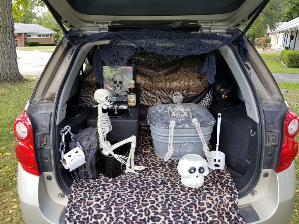 Trunk or Treat mock up by scoobylou