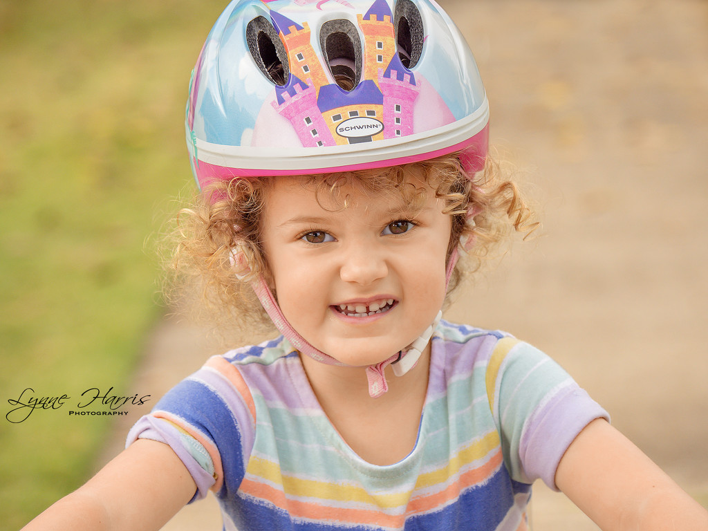 Serenity on Her Bike by lynne5477