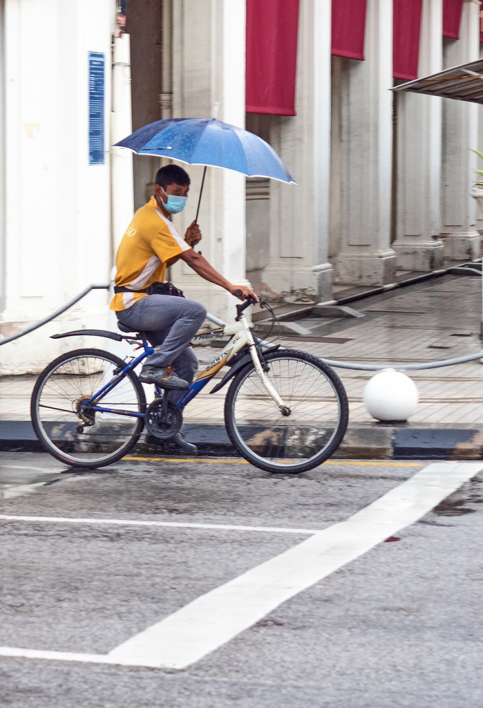 Cycling in the Rain by ianjb21