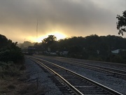 11th Oct 2020 - Good morning railroad 
