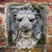 Old stone lion water feature - Walled Gardens, Sheffield by isaacsnek