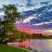 Diamond Lake Sunrise by lynnz