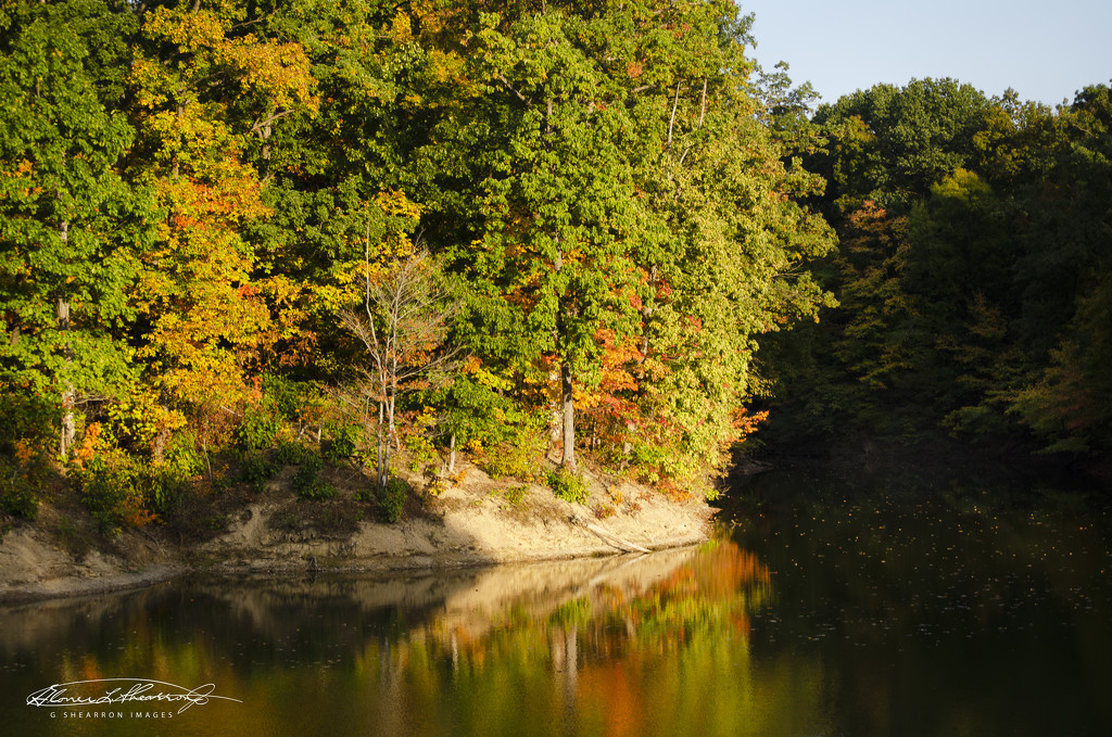 Fall @ Delaware County Lagoon by ggshearron
