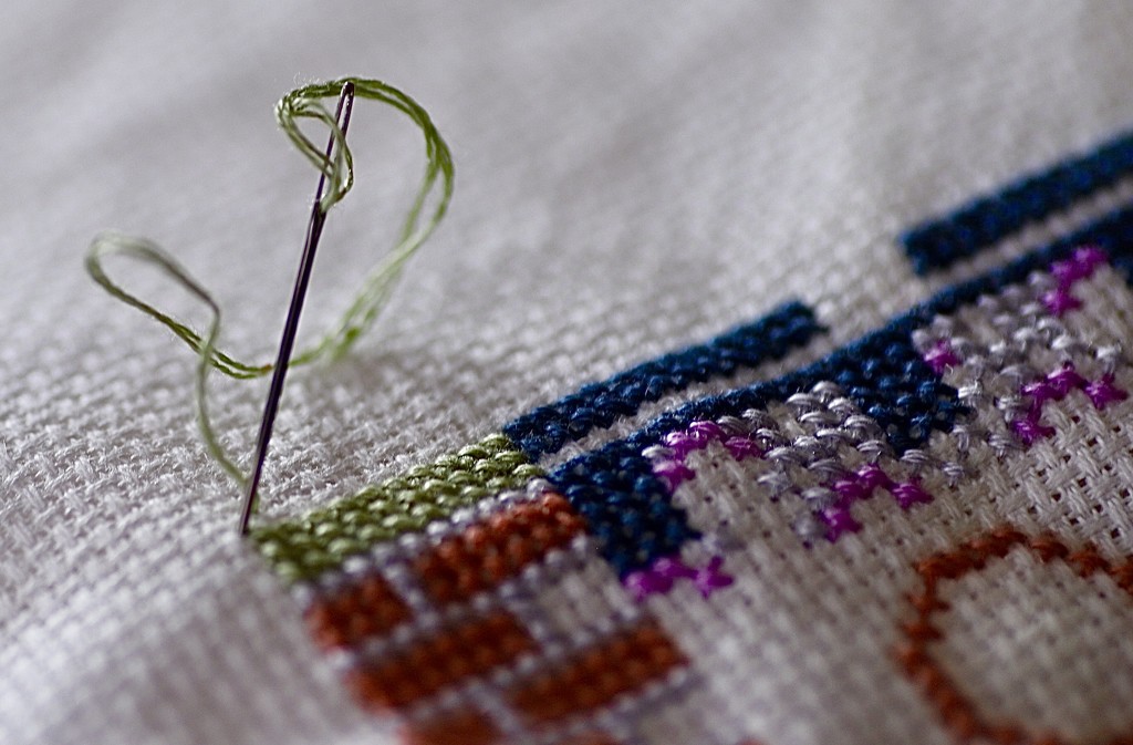 A Needle pulling Thread...... by carole_sandford