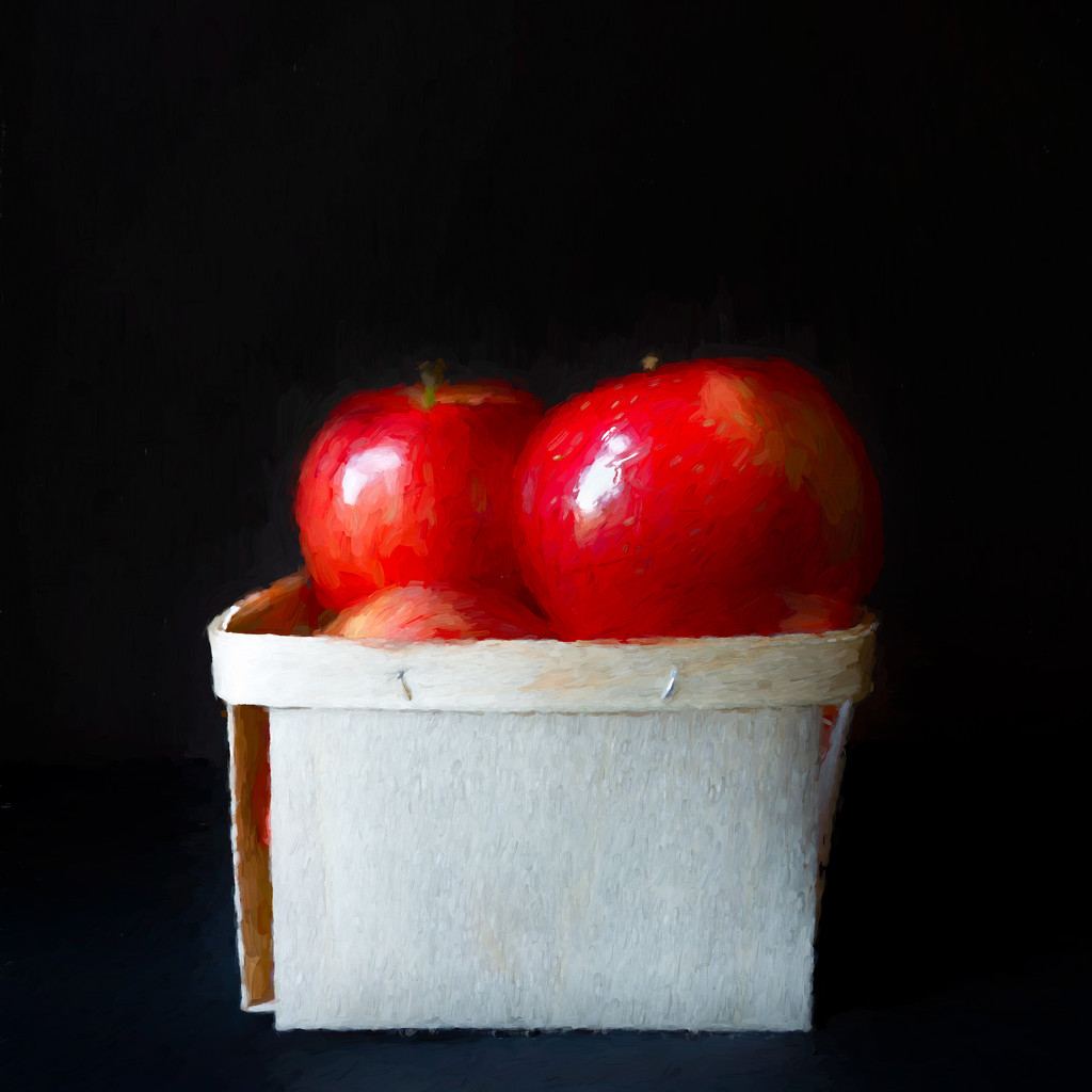 simple painterly apples by jernst1779