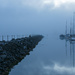 Foggy Morning at Watkins Glen Harbour by swchappell