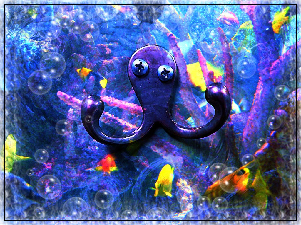Kooky Octopus Edit 1 (I'd Like to Be...) by olivetreeann