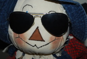 30th Oct 2020 - Mysterious scarecrow in Dark glasses