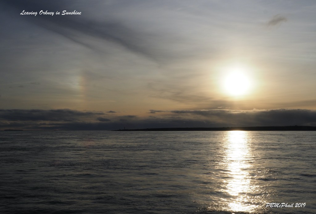 Sunrise over ORKNEY by selkie