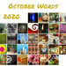 October Words 2020 by serendypyty