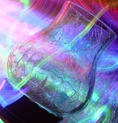 1st Nov 2020 - More light painting with Crackle glass...........