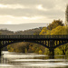 The old railway bridge over the Wye by clivee