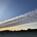 Clouds just before sunset at the beach by congaree