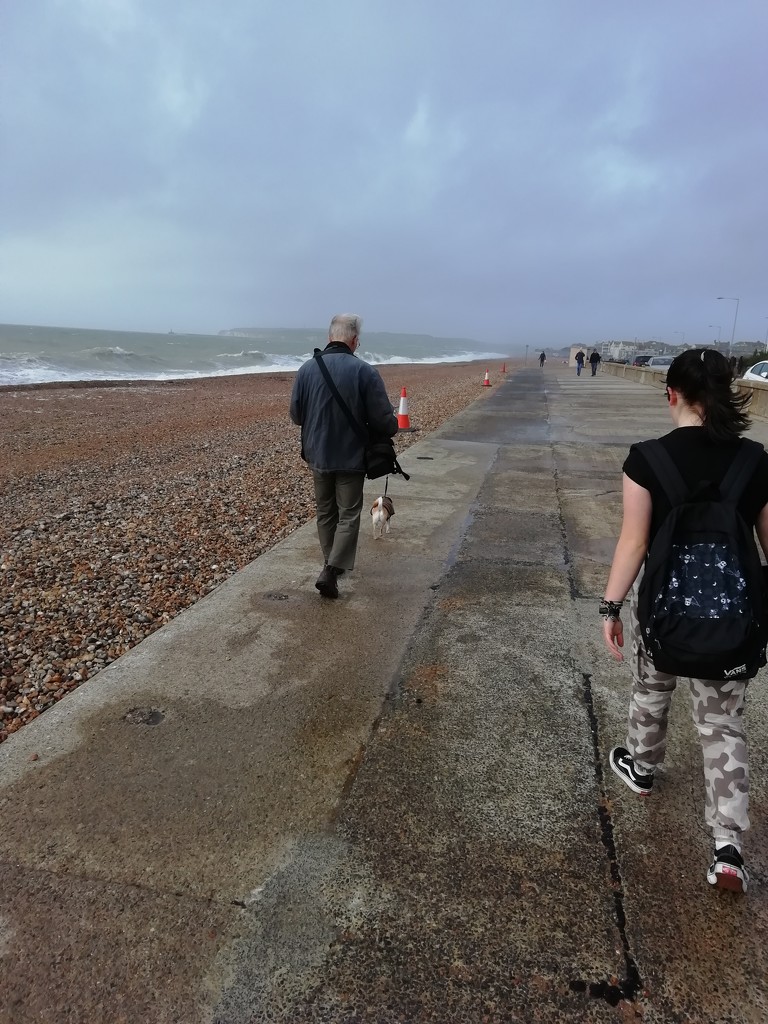 Seaford seafront.  by jennymdennis