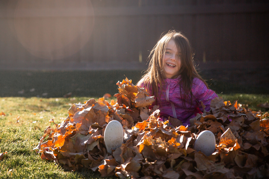 Jumping in Leaves by tina_mac