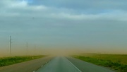 5th Nov 2020 - A dust storm in “The Big Empty” 