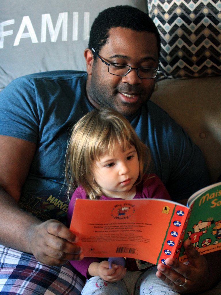 Reading with Uncle Neal by rhoing
