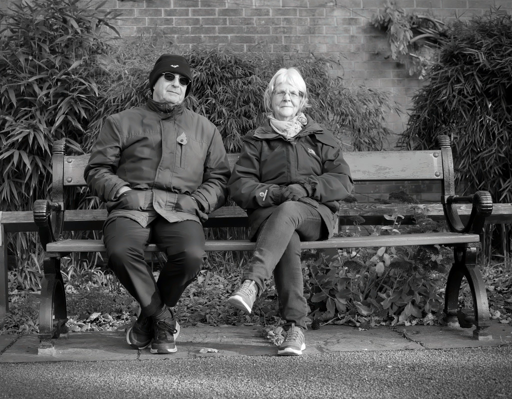 100 Strangers : Round 3 : No. 241 : Peter and Deborah (vintage Pentax Yashica ML 50mm f1.7 lens ) by phil_howcroft