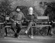 6th Nov 2020 - 100 Strangers : Round 3 : No. 241 : Peter and Deborah (vintage Pentax Yashica ML 50mm f1.7 lens )