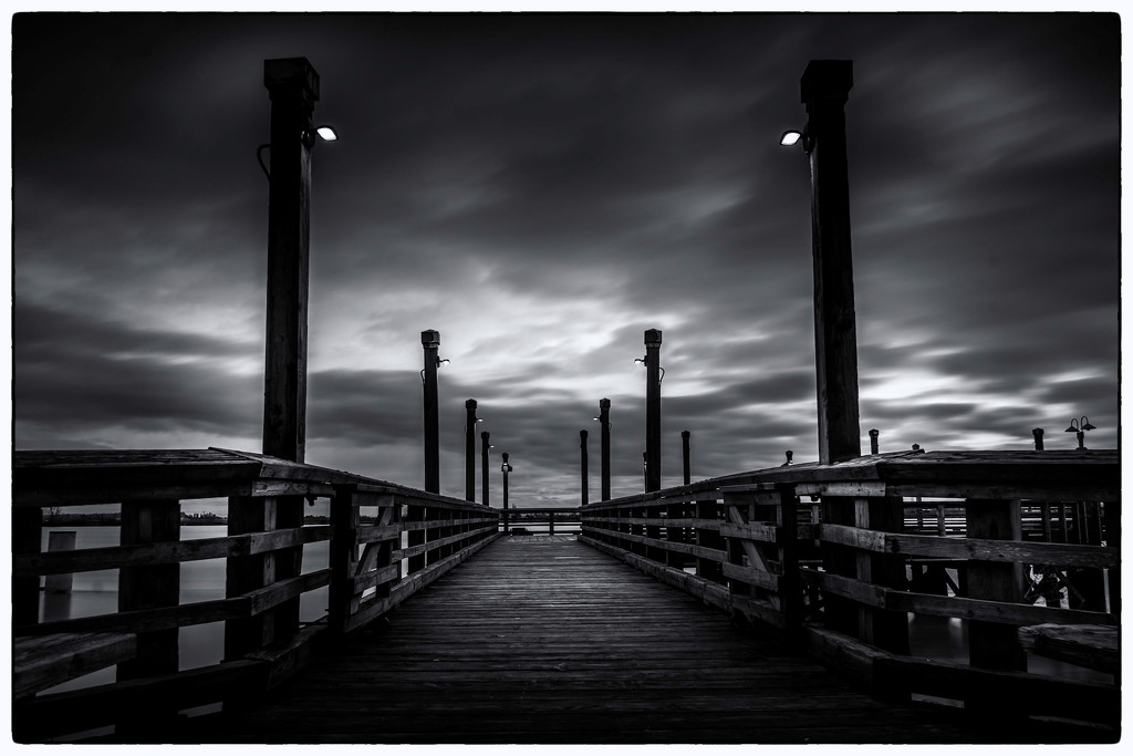 Fishing Pier, Fraser River by cdcook48
