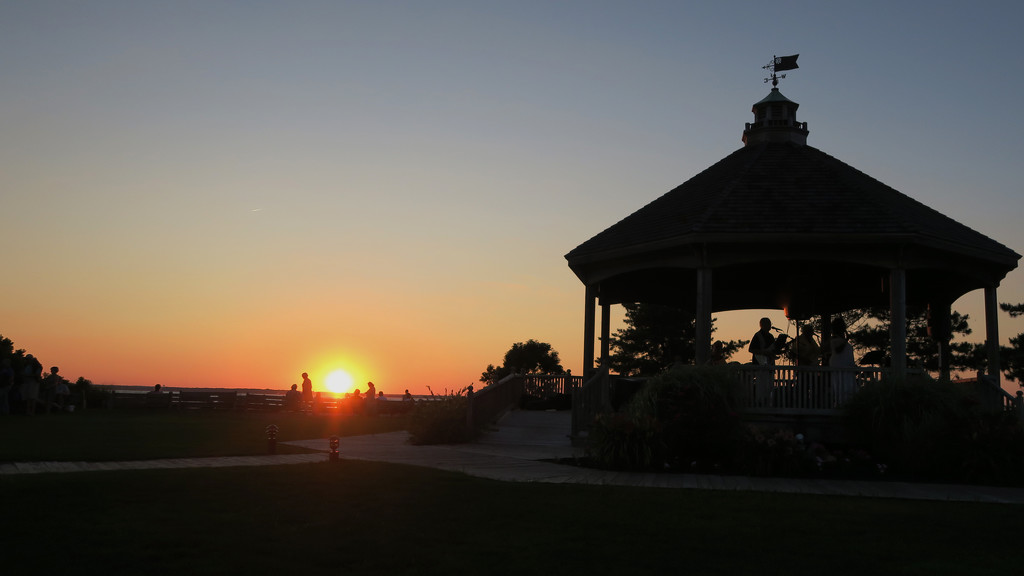 The Gazebo at Sunset by april16