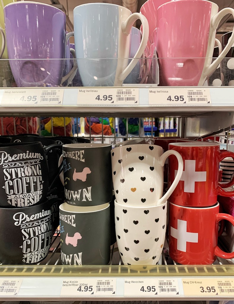 Mug with hearts for 4,95 chf.  by cocobella