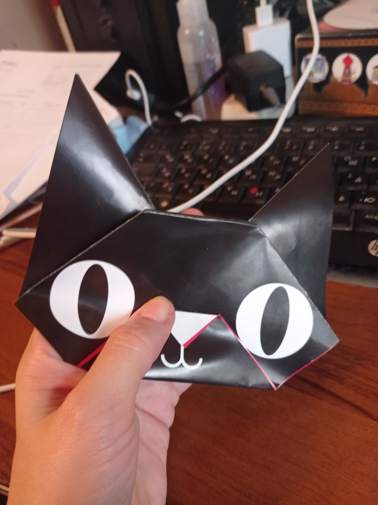 Оригами кот by cisaar