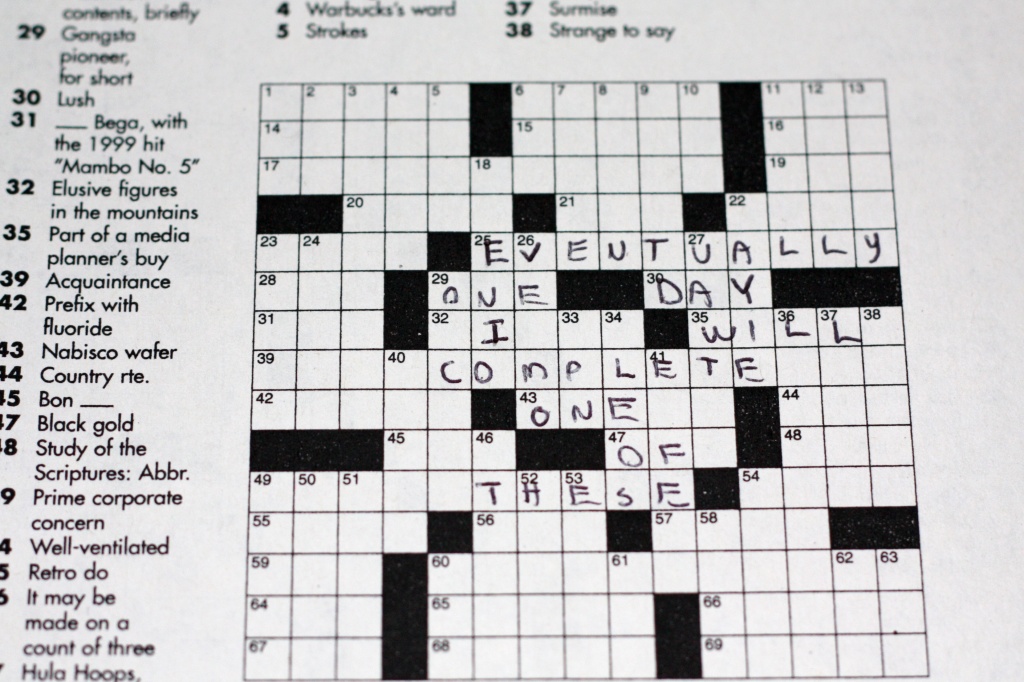 Crossword by laurentye