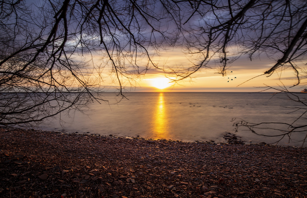 Lakeside Sunrise ... by pdulis