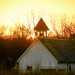 One Room School House at Sunset by kareenking