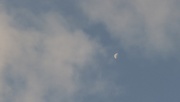 26th Nov 2020 - A cloudy daylight moon...