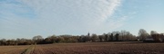 27th Nov 2020 - Distant Church and Ploughed Field 
