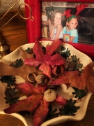27th Nov 2020 - Leaves and acorns from my walk today