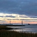 Ravenel Bridge and Charleston Harbor from Waterfront Park by congaree