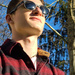 Triple S--my Son, wearing Shades, in the Sunshine by tanda