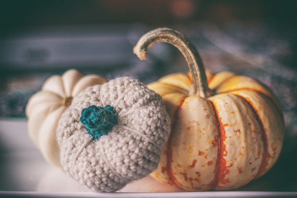 crocheted pumpkin by aecasey